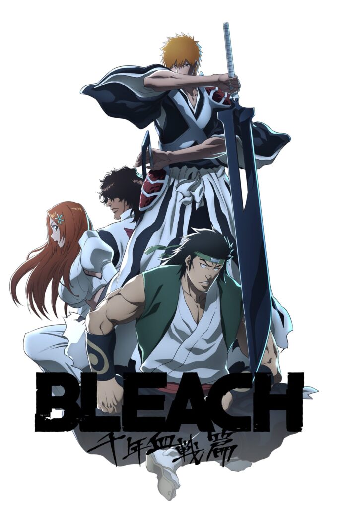 Portada oficial de la serie Bleach en español latino online