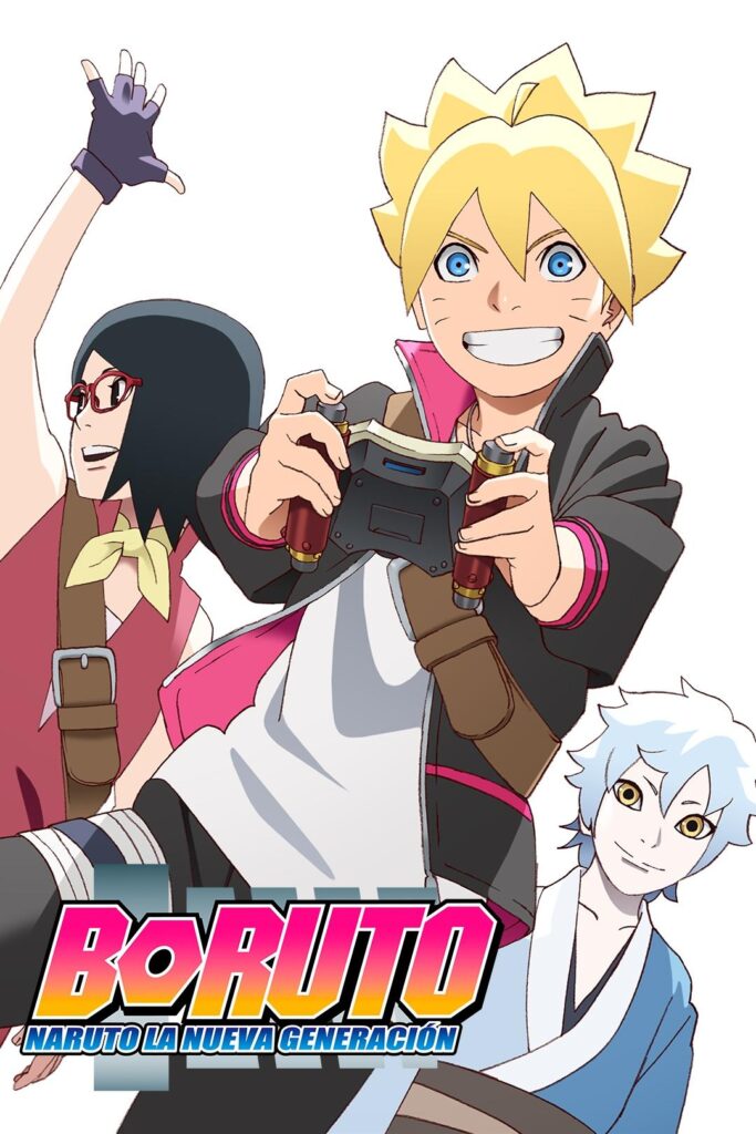 Portada oficial de la serie Boruto: Naruto Next Generations en español latino online