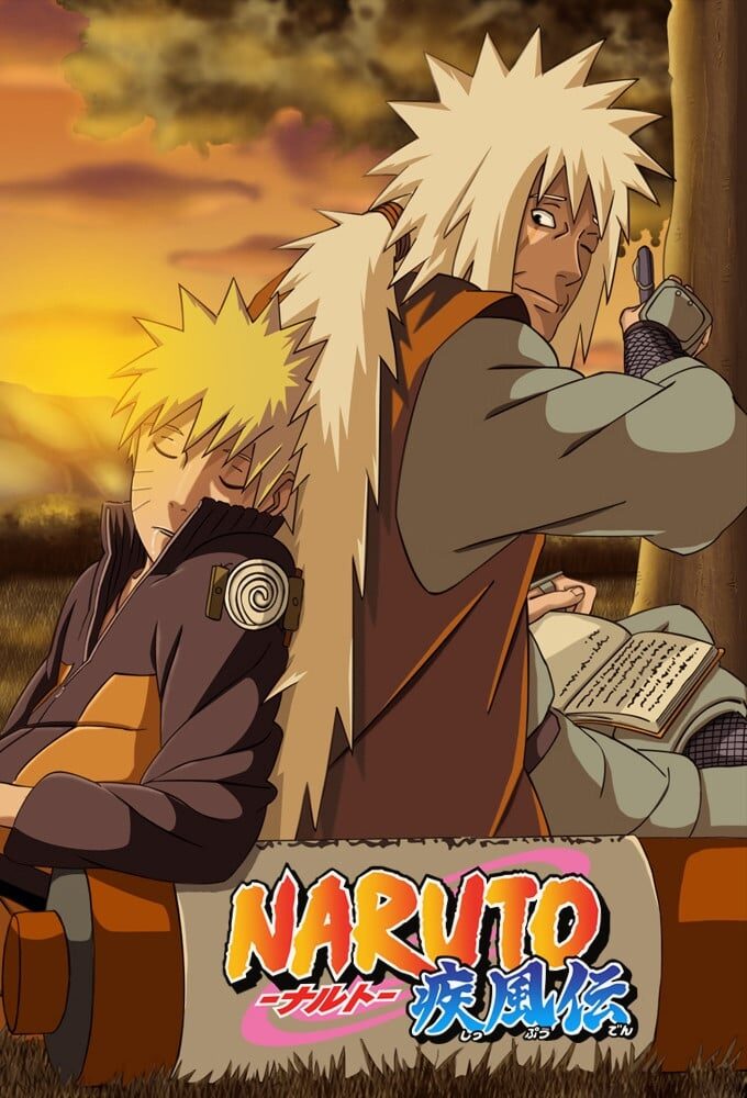 Portada oficial de la serie Naruto Shippuden en español latino online